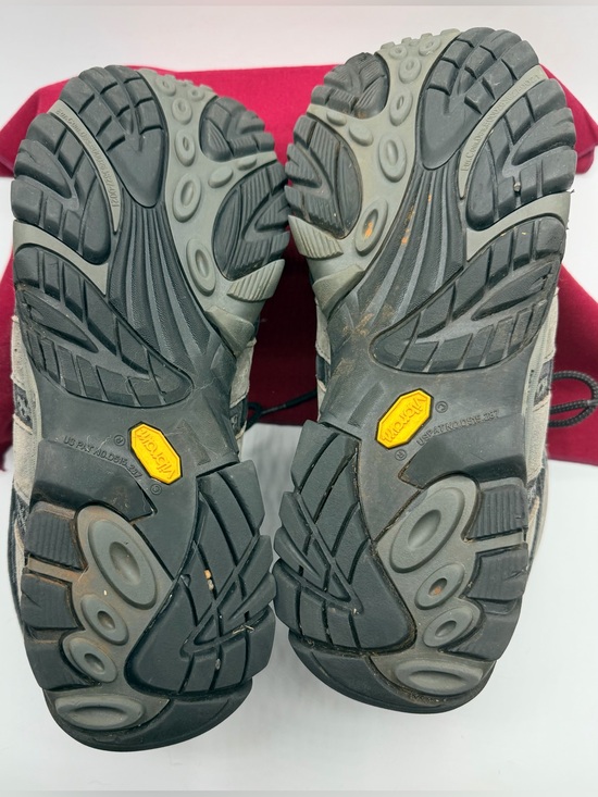 Merrell Moab Mid Hiking Boots Men’s 11.5 Gray Vibram Sole Trail Outdoor Lace Up main image 15